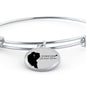 Forever With You Stainless Steel or 18k Gold Circle Bangle Bracelet - Express Your Love Gifts