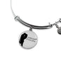 Forever With You Stainless Steel or 18k Gold Circle Bangle Bracelet - Express Your Love Gifts