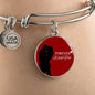 Forever With You Couple Stainless Steel or 18k Gold Circle Bracelet Bangle - Express Your Love Gifts