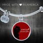 Forever With You Couple Stainless Steel or 18k Gold Circle Bracelet Bangle - Express Your Love Gifts