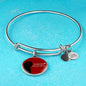 Forever With You Couple Stainless Steel or 18k Gold Circle Bracelet Bangle - Express Your Love Gifts
