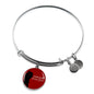 Forever With You Couple Stainless Steel or 18k Gold Circle Bracelet Bangle - Express Your Love Gifts
