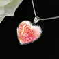 Forever With You Necklace Stainless Steel or 18k Gold Heart Pendant 18-22" - Express Your Love Gifts