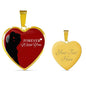 Forever With You Necklace Stainless Steel or 18k Gold Heart Pendant 18-22" - Express Your Love Gifts