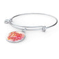 Forever With You Stainless Steel or 18k Gold Circle Bangle Bracelet - Express Your Love Gifts