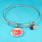 Forever With You Stainless Steel or 18k Gold Circle Bangle Bracelet - Express Your Love Gifts