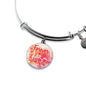 Forever With You Stainless Steel or 18k Gold Circle Bangle Bracelet - Express Your Love Gifts
