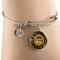 Forever Yours Stainless Steel or 18k Gold Heart Bangle Bracelet - Express Your Love Gifts