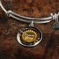 Forever Yours Stainless Steel or 18k Gold Heart Bangle Bracelet - Express Your Love Gifts