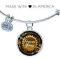 Forever Yours Stainless Steel or 18k Gold Heart Bangle Bracelet - Express Your Love Gifts
