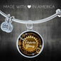Forever Yours Stainless Steel or 18k Gold Heart Bangle Bracelet - Express Your Love Gifts