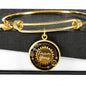 Forever Yours Stainless Steel or 18k Gold Heart Bangle Bracelet - Express Your Love Gifts