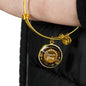 Forever Yours Stainless Steel or 18k Gold Heart Bangle Bracelet - Express Your Love Gifts