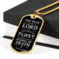 Fountain Of Life Scriptureinspired Necklace Stainless Steel or 18k Gold Dog Tag 24" Chain-Express Your Love Gifts