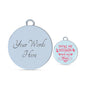 Friend Gift You'Re My Bestfriend And My Love Circle Bangle Bracelet Stainless Steel or 18k Gold - Express Your Love Gifts