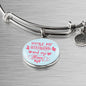 Friend Gift You'Re My Bestfriend And My Love Circle Bangle Bracelet Stainless Steel or 18k Gold - Express Your Love Gifts