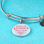 Friend Gift You'Re My Bestfriend And My Love Circle Bangle Bracelet Stainless Steel or 18k Gold - Express Your Love Gifts
