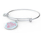 Friend Gift You'Re My Bestfriend And My Love Circle Bangle Bracelet Stainless Steel or 18k Gold - Express Your Love Gifts