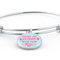 Friend Gift You'Re My Bestfriend And My Love Circle Bangle Bracelet Stainless Steel or 18k Gold - Express Your Love Gifts