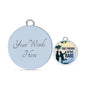 Friend Message True Friends Are Rare Circle Bangle Bracelet Stainless Steel or 18k Gold" - Express Your Love Gifts