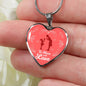 Gift For Mom To Mom With Love Heart Stainless Steel or 18k Gold Heart Pendant Necklace 18-22" - Express Your Love Gifts
