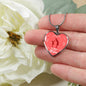 Gift For Mom To Mom With Love Heart Stainless Steel or 18k Gold Heart Pendant Necklace 18-22" - Express Your Love Gifts