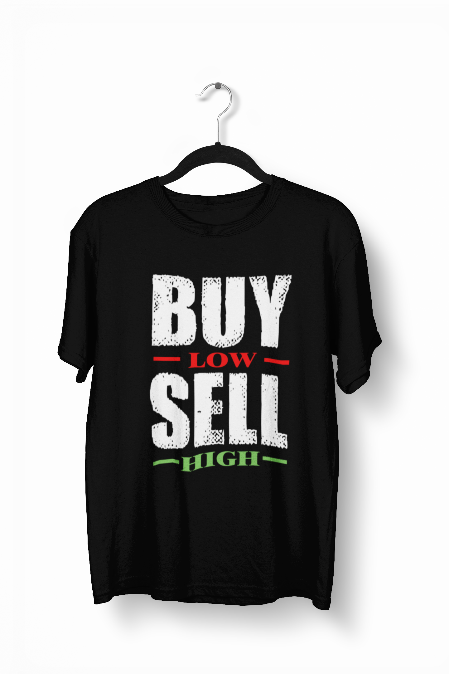 Gift For Trader, Buy Low Sell High Stock Market Trader T-Shirt - Express Your Love Gifts