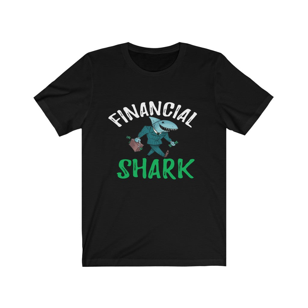 Gift For Trader, Financial Shark Stock Market T-Shirt - Express Your Love Gifts