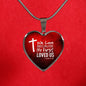 God Loved Us First Christian Necklace Bible Verse Stainless Steel or 18k Gold Heart Pendant 18-22"-Express Your Love Gifts
