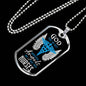 God Made Angels CaduceusNurse Necklace Stainless Steel or 18k Gold Dog Tag 24" - Express Your Love Gifts