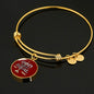 God Made Us Equal Stainless Steel or 18k Gold Christian Circle Bangle Bracelet - Express Your Love Gifts