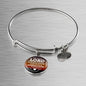 God Shall Strengthen You Stainless Steel or 18k Gold Circle Bangle Bracelet - Express Your Love Gifts