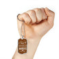 God So Loved The World Nurse Necklace Stainless Steel or 18k Gold Dog Tag W 24"-Express Your Love Gifts