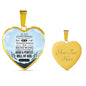 Good And Perfect Will Of God Scripture Romans Heart Pendant Necklace - Express Your Love Gifts
