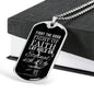 Good Fight Of Faith Timothy Necklace Stainless Steel or 18k Gold Dog Tag 24" Chain-Express Your Love Gifts