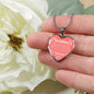 Grandma I Am So Blessed Necklace Stainless Steel or 18k Gold Heart Pendant 18-22" - Express Your Love Gifts