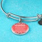 Grandma I Love You Stainless Steel or 18k Gold Circle Bangle Bracelet - Express Your Love Gifts