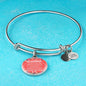 Grandma I Love You Stainless Steel or 18k Gold Circle Bangle Bracelet - Express Your Love Gifts