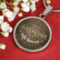 Grandmother Gift Circle Necklace Stainless Steel or 18k Gold 18-22" - Express Your Love Gifts