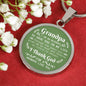 Grandpa I Am So Blessed To Have You Necklace Stainless Steel or 18k Gold Heart Pendant 18-22" - Express Your Love Gifts