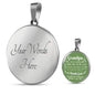 Grandpa I Am So Blessed To Have You Necklace Stainless Steel or 18k Gold Heart Pendant 18-22" - Express Your Love Gifts