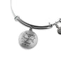 Grateful Thankful Blessed Circle Bangle Stainless Steel or 18k Gold 79 - Express Your Love Gifts