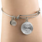 Grateful Thankful Blessed Circle Bangle Stainless Steel or 18k Gold 79 - Express Your Love Gifts