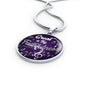 Bible Verse Gift Circle Necklace Stainless Steel or 18k Gold 18-22" - Express Your Love Gifts