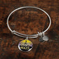 Great Thing Don'T Wait Stainless Steel or 18k Gold Circle Bangle Bracelet - Express Your Love Gifts