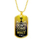Great Things Necklace Stainless Steel or 18k Gold Dog Tag 24" Chain-Express Your Love Gifts