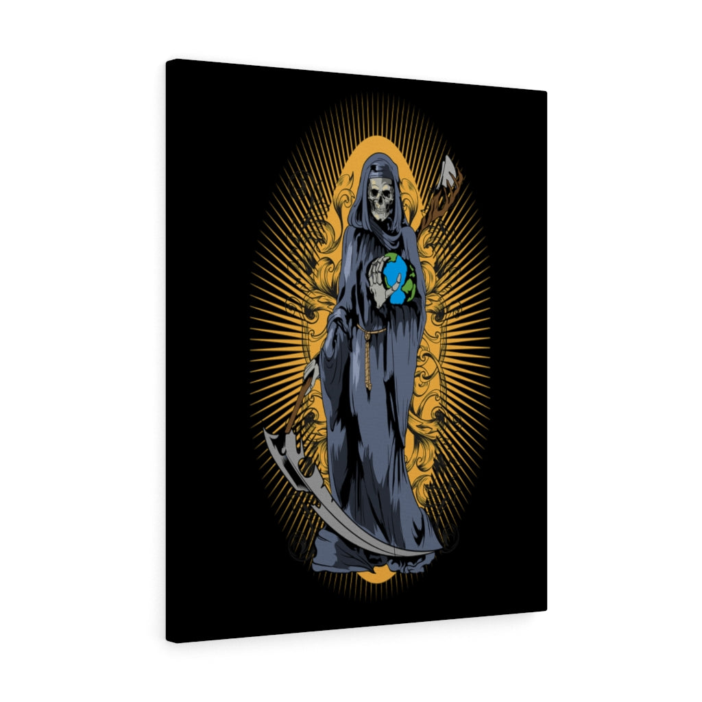 Grim Reaper Rosary Inspirational Wall Decor for Home Office Gym Inspiring Success Quote Print Ready to Hang Wall Art - Express Your Love Gifts