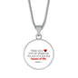 Guard Your Heart Proverbs 4:23 Circle Necklace Stainless Steel or 18k Gold 18-22"-Express Your Love Gifts