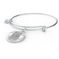 Guardian Angel Protects Always Psalm Stainless Steel or 18k Gold Circle Bangle Bracelet - Express Your Love Gifts