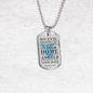 Guardian Angel Protects Always Stainless Steel or 18k Gold Dog Tag 24" Chain-Express Your Love Gifts